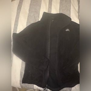 The North Face size small black zip up fleece